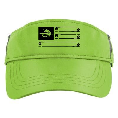 Fly Fishing Flag Adult Drive Performance Visor