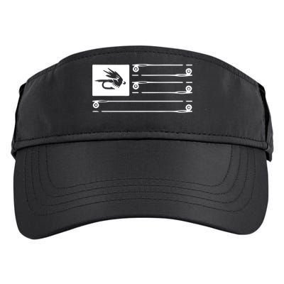 Fly Fishing Flag Adult Drive Performance Visor