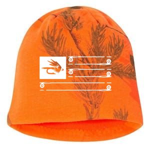 Fly Fishing Flag Kati - Camo Knit Beanie