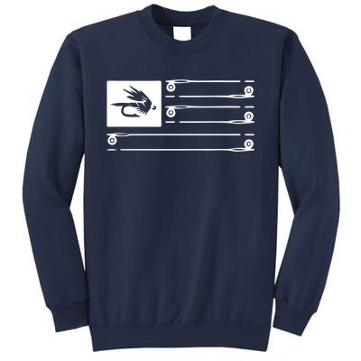 Fly Fishing Flag Sweatshirt