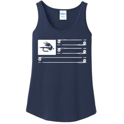 Fly Fishing Flag Ladies Essential Tank