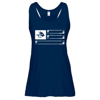 Fly Fishing Flag Ladies Essential Flowy Tank