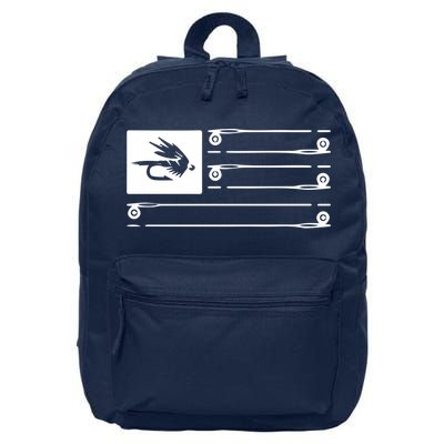 Fly Fishing Flag 16 in Basic Backpack