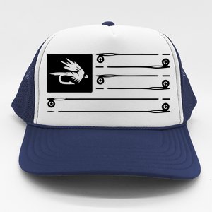 Fly Fishing Flag Trucker Hat