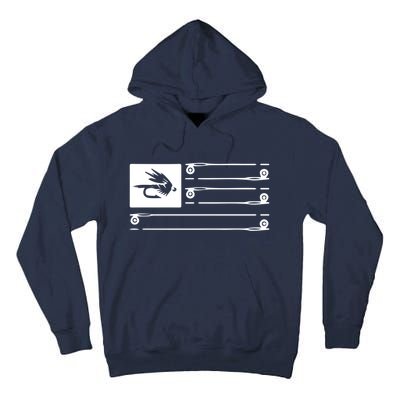 Fly Fishing Flag Tall Hoodie