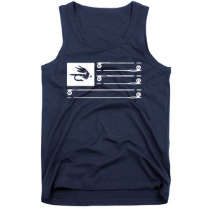 Fly Fishing Flag Tank Top