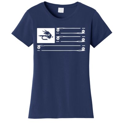 Fly Fishing Flag Women's T-Shirt