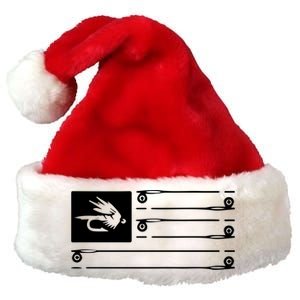 Fly Fishing Flag Premium Christmas Santa Hat