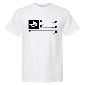 Fly Fishing Flag Garment-Dyed Heavyweight T-Shirt