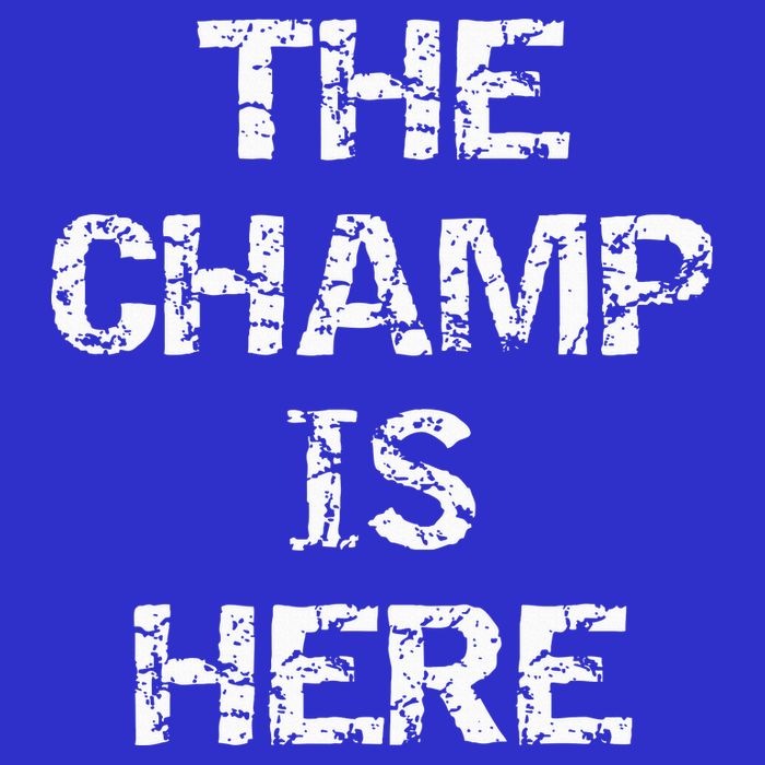Funny Fantasy Football Championship Trophy The Champ Is Here Zip Tote Bag
