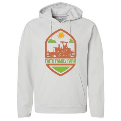 Faith Family Farm Performance Fleece Hoodie