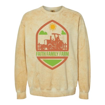 Faith Family Farm Colorblast Crewneck Sweatshirt