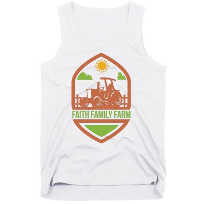 Faith Family Farm Tank Top