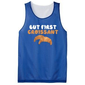 France Food French But First Croissant Gift Mesh Reversible Basketball Jersey Tank