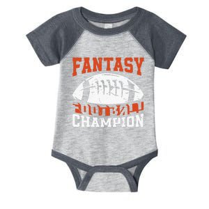 Football Funny Fantasy Football Champion Draft Legends Infant Baby Jersey Bodysuit