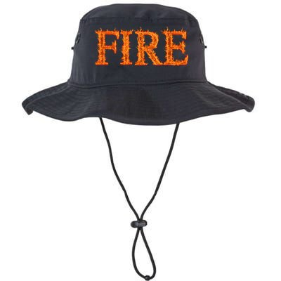 Flaming Fire Bucket Hat