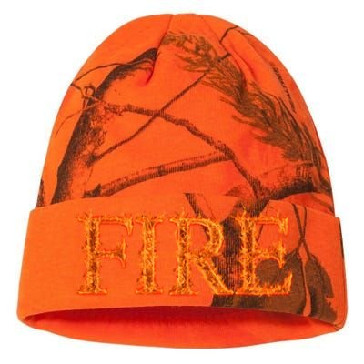 Flaming Fire Kati Licensed 12" Camo Beanie