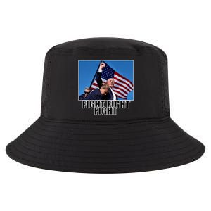 Fight Fight Fight For America Trump 2024 Assassination Attempt Cool Comfort Performance Bucket Hat