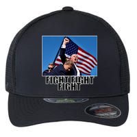 Fight Fight Fight For America Trump 2024 Assassination Attempt Flexfit Unipanel Trucker Cap