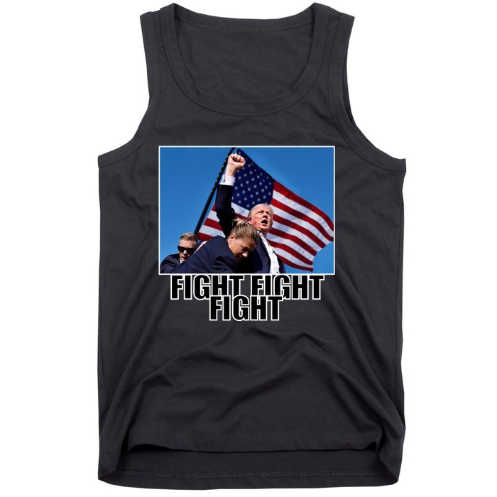 Fight Fight Fight For America Trump 2024 Assassination Attempt Tank Top