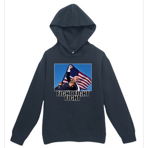 Fight Fight Fight For America Trump 2024 Assassination Attempt Urban Pullover Hoodie