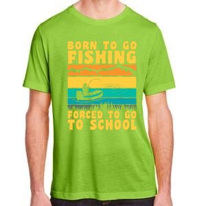 Funny Fisherman Fishing Rod Fishing Lovers Adult ChromaSoft Performance T-Shirt