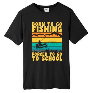 Funny Fisherman Fishing Rod Fishing Lovers Tall Fusion ChromaSoft Performance T-Shirt