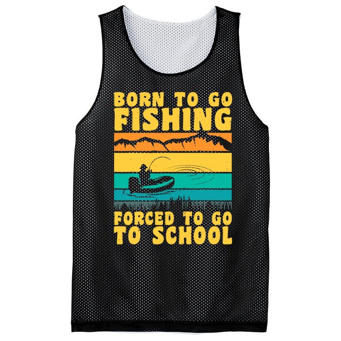 Funny Fisherman Fishing Rod Fishing Lovers Mesh Reversible Basketball Jersey Tank