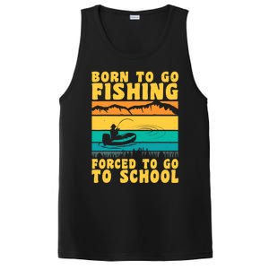 Funny Fisherman Fishing Rod Fishing Lovers PosiCharge Competitor Tank