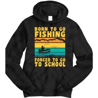 Funny Fisherman Fishing Rod Fishing Lovers Tie Dye Hoodie