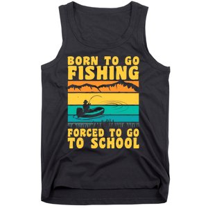 Funny Fisherman Fishing Rod Fishing Lovers Tank Top