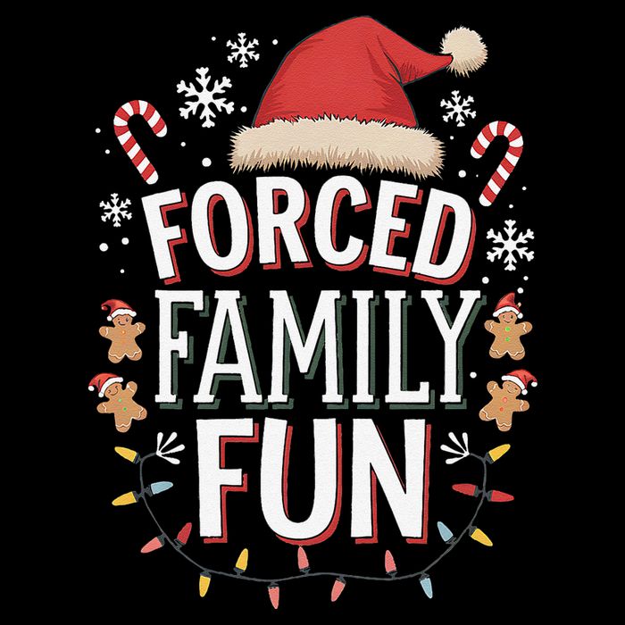 Forced Family Fun Funny Sarcastic Christmas Light 16 in Basic Backpack