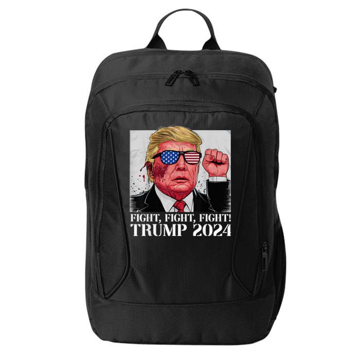 Fight Fight Fight! Trump 2024 Pennsylvania Rally Shooting Patriot City Backpack