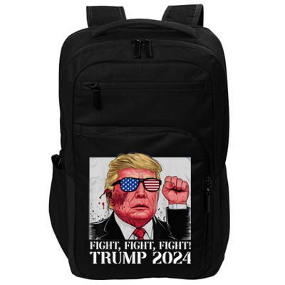 Fight Fight Fight! Trump 2024 Pennsylvania Rally Shooting Patriot Impact Tech Backpack