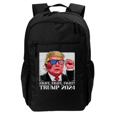 Fight Fight Fight! Trump 2024 Pennsylvania Rally Shooting Patriot Daily Commute Backpack