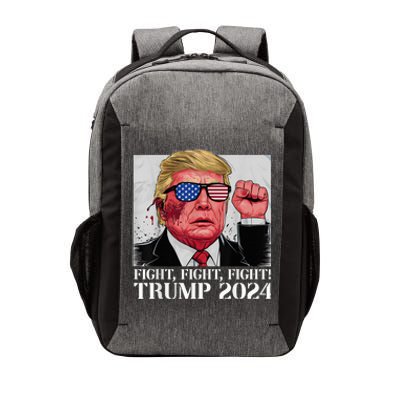 Fight Fight Fight! Trump 2024 Pennsylvania Rally Shooting Patriot Vector Backpack