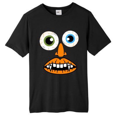 Funny Face For Halloween Costume Tall Fusion ChromaSoft Performance T-Shirt