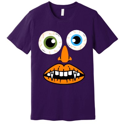 Funny Face For Halloween Costume Premium T-Shirt