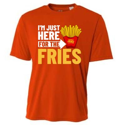 French Fries Fryer Cutter Recipe Oven Gift Cooling Performance Crew T-Shirt