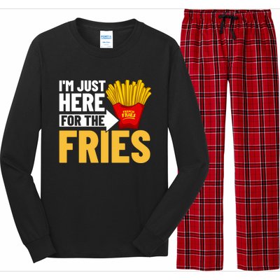 French Fries Fryer Cutter Recipe Oven Gift Long Sleeve Pajama Set