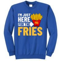 French Fries Fryer Cutter Recipe Oven Gift Tall Sweatshirt