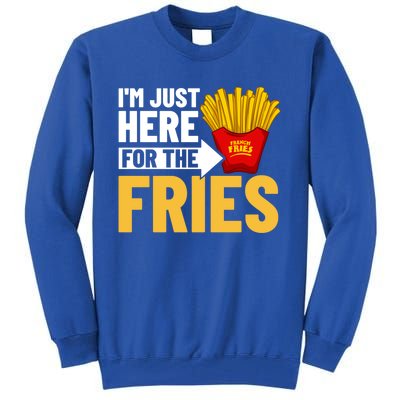 French Fries Fryer Cutter Recipe Oven Gift Tall Sweatshirt