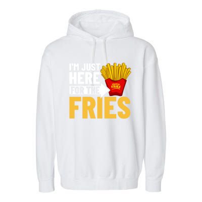 French Fries Fryer Cutter Recipe Oven Gift Garment-Dyed Fleece Hoodie