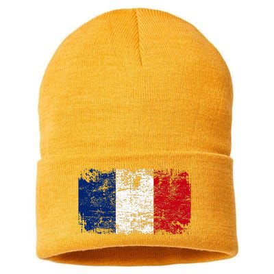 France Flag Sustainable Knit Beanie