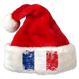 France Flag Premium Christmas Santa Hat