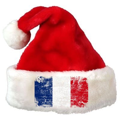 France Flag Premium Christmas Santa Hat