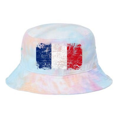 France Flag Tie Dye Newport Bucket Hat