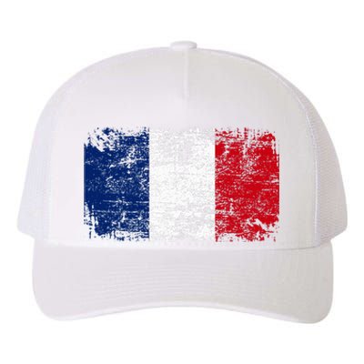 France Flag Yupoong Adult 5-Panel Trucker Hat