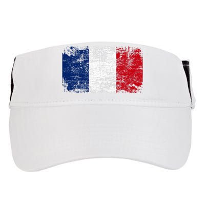 France Flag Adult Drive Performance Visor