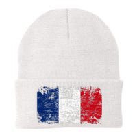 France Flag Knit Cap Winter Beanie